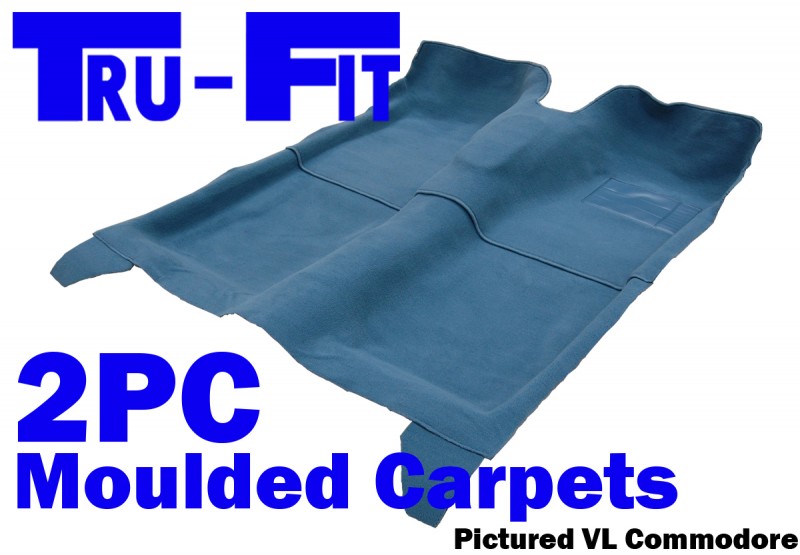 Holden Commodore VL 1985 - 1988 2Pc Moulded Carpet