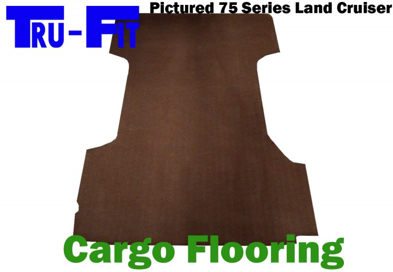 Toyota Land Cruiser 75 Series 1985 - 1998 Carpet Cargo Flooring