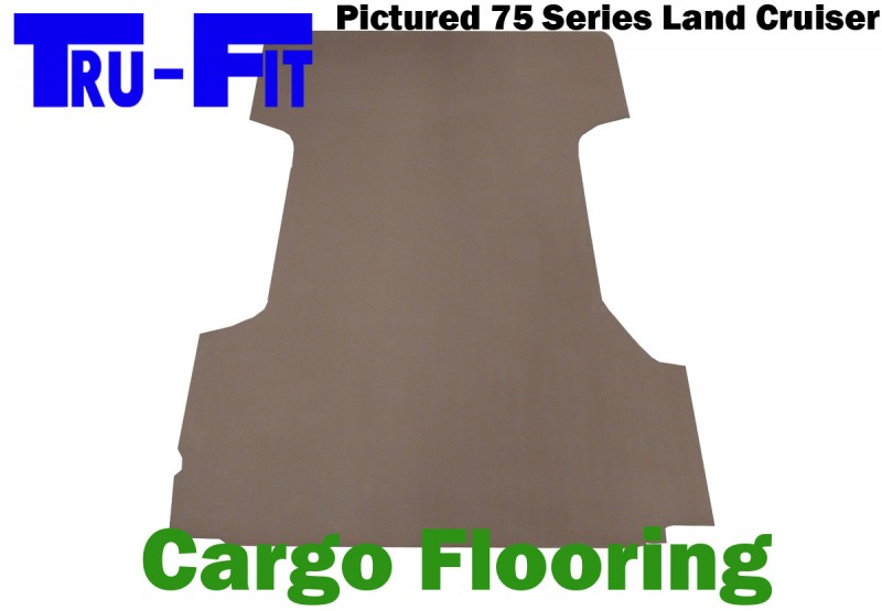 Toyota Land Cruiser 75 Series 1985 - 1998 Vinyl Cargo Flooring