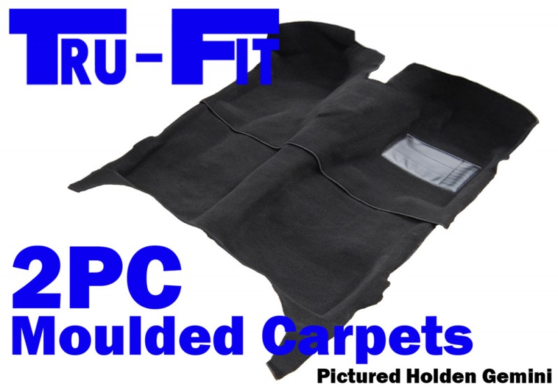 Holden Gemini TX TC TD TE TF TG 1976 - 1985 2Pc Moulded Carpet