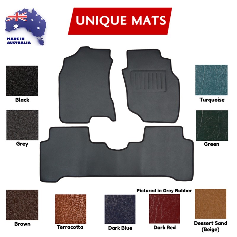 Nissan X-Trail 2001 - 2007 Custom Fit Mats in Rubber