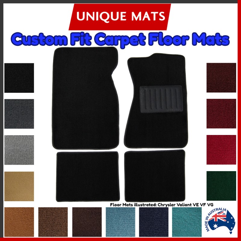 Chrysler Valiant VE VF VG 1967 - 1971 Custom Fit Mats in Carpet