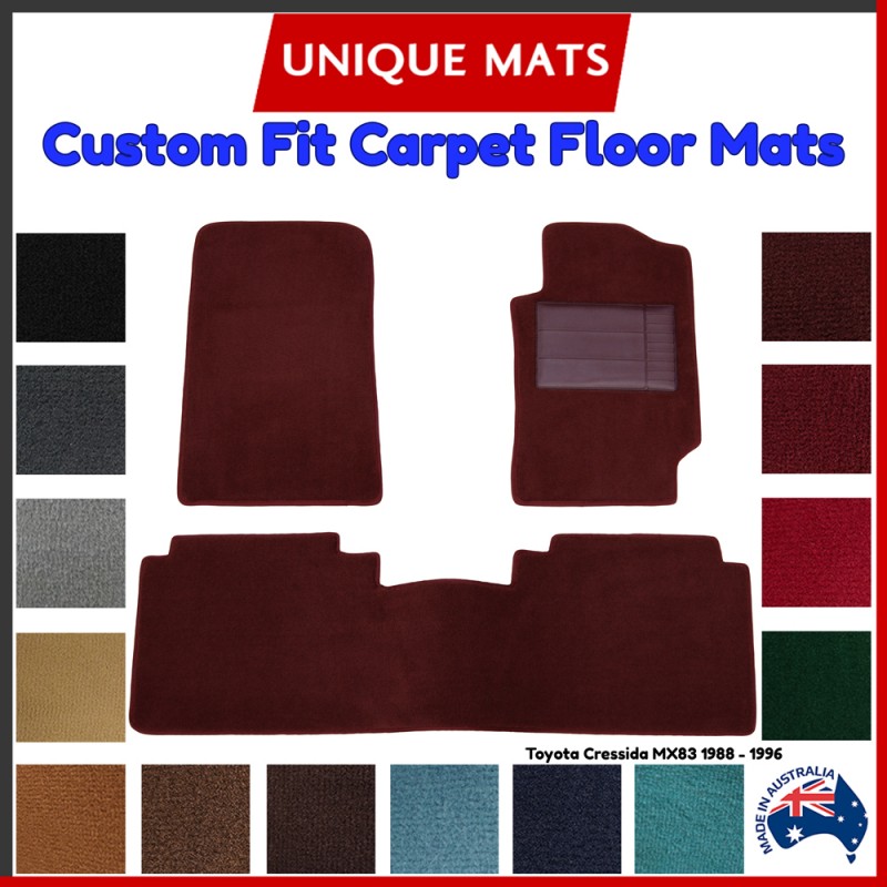Toyota Cressida 1988 - 1996 Custom Fit Mats in Carpet