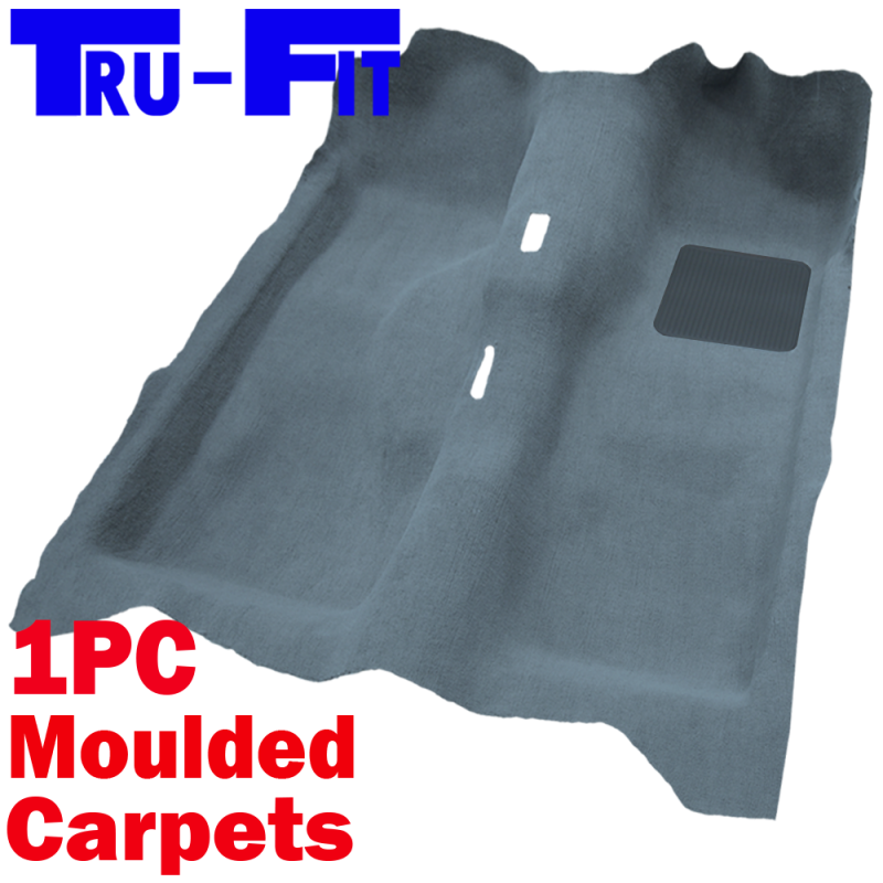 Holden Commodore VL 1985 - 1988 1Pc Moulded Carpet in Neu Blue 25i