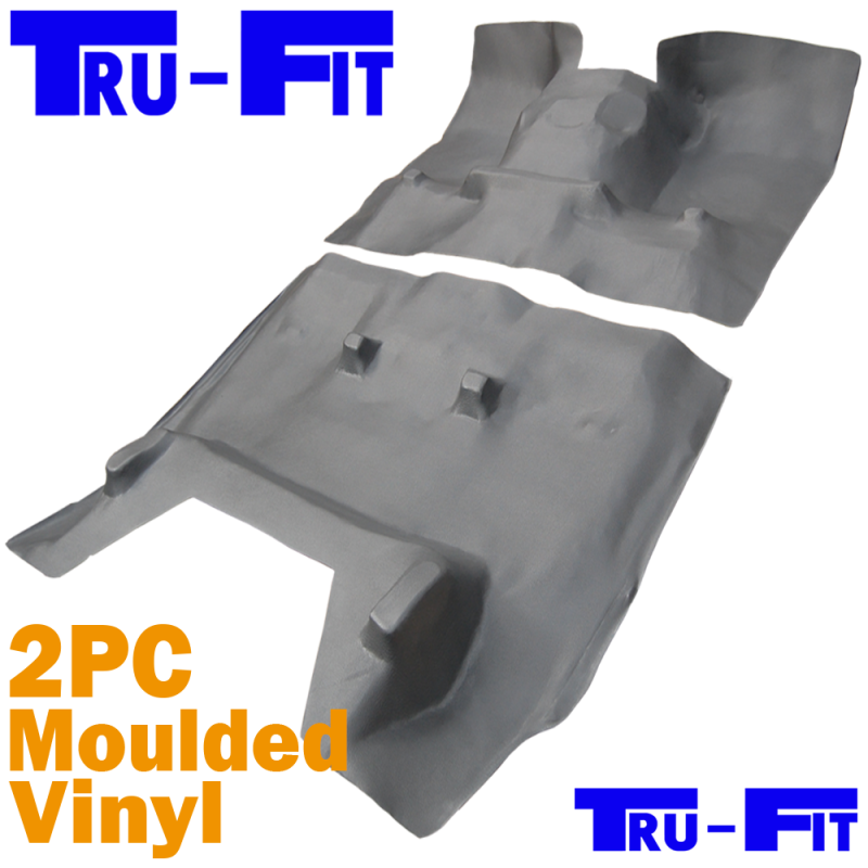 Toyota Land Cruiser 79 Dual Cab 2007 - Onwards Moulded Vinyl Flooring