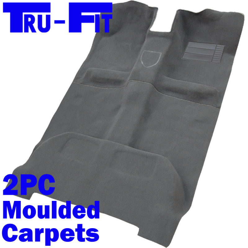 Toyota Hilux 2005 - 2015 Dual Cab 2Pc Moulded Carpet